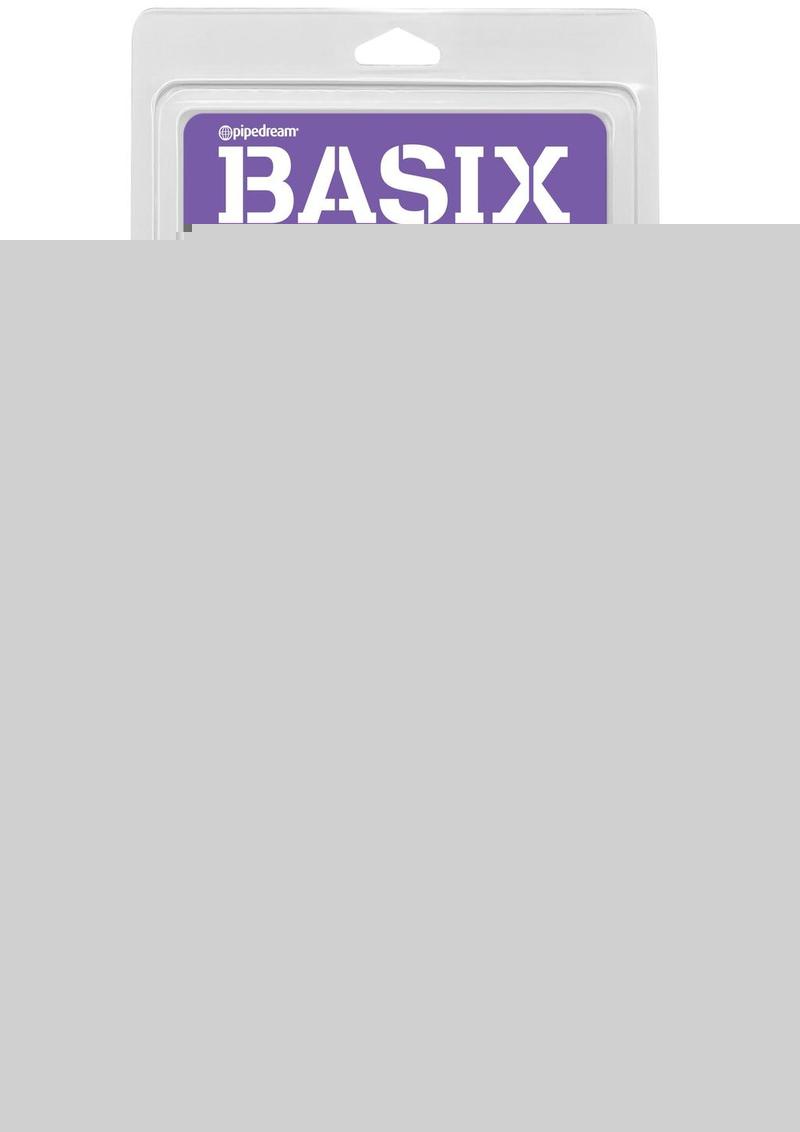 Basix Dong with Suction Cup - Purple - 6in