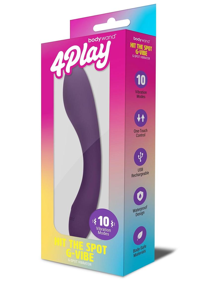 Bodywand 4play Hit The Spot G Vibe - Purple