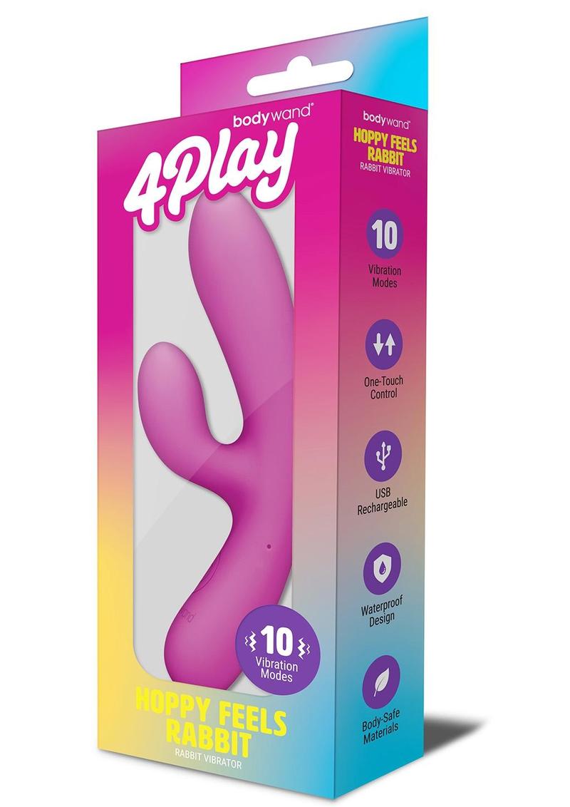 Bodywand 4play Hoppy Feels Rabbit - Pink