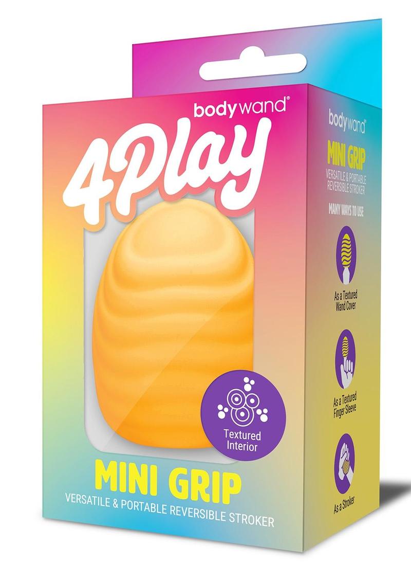 Bodywand 4play Mini Grip Stroker - Yellow