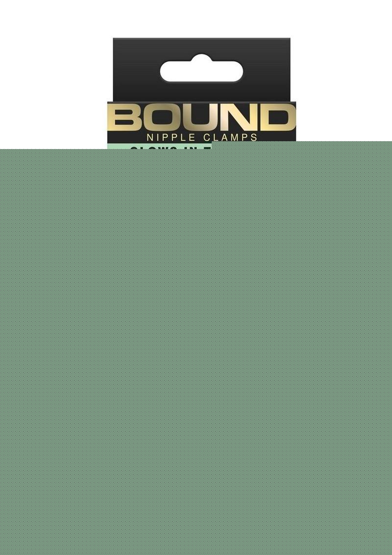Bound Nipple Clamps G2 Iron - Glow In The Dark/Gray/Grey/Metal