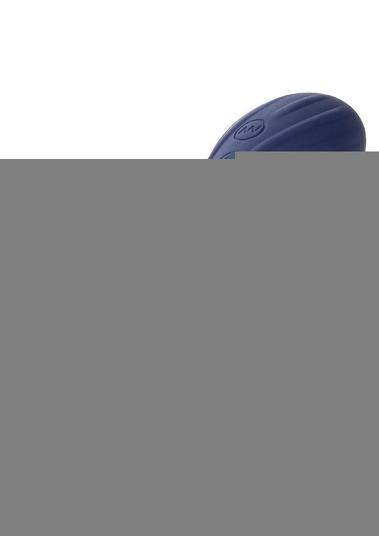 Charisma Temptation Rechargeable Silicone Massager Wand - Blue