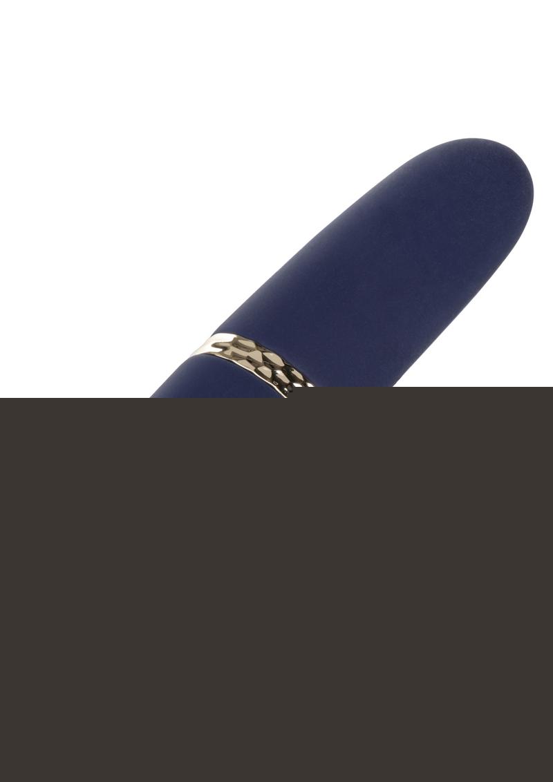 Chic Daisey Silicone Rechargeable Stimulator - Blue