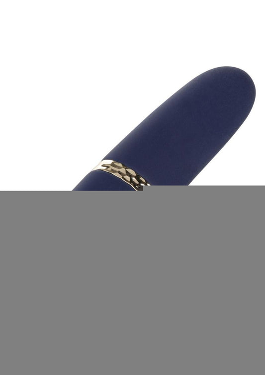 Chic Daisey Silicone Rechargeable Stimulator - Blue