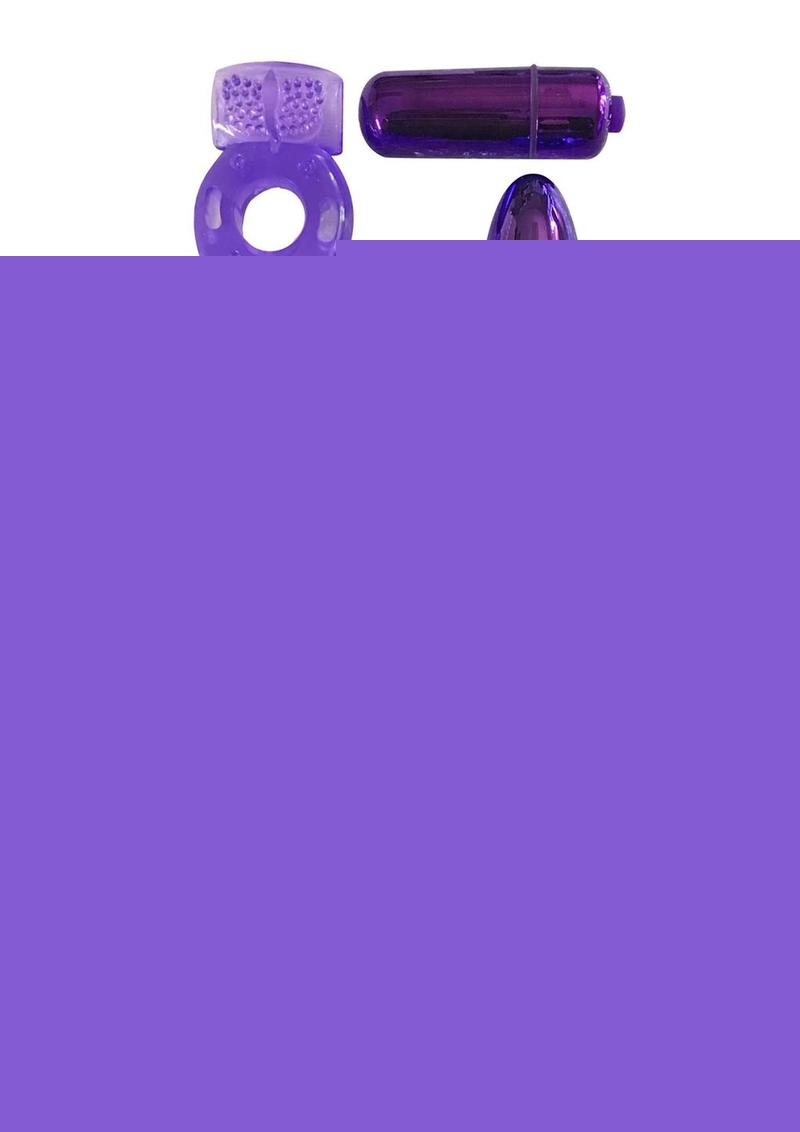 Classix Ultimate Pleasure Couple's - Purple - 4 Piece Kit