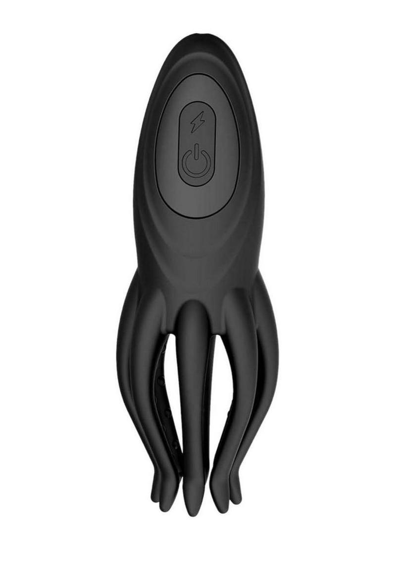 Cock Power Electric Octopus Rechargeable Masturbator - Black