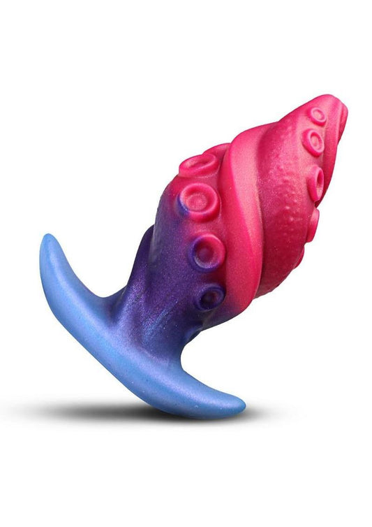 Creature Cock Tenta Plug Silicone Butt Plug - Multicolor