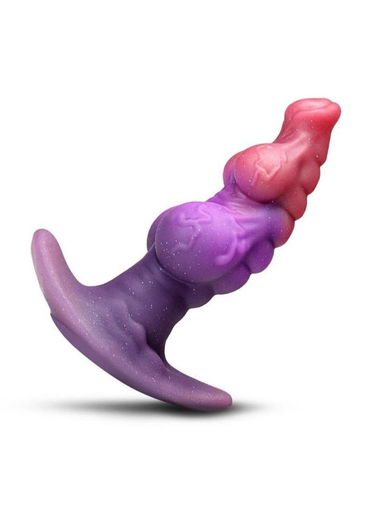 Creature Cocks Dragon Master Silicone Butt Plug - Multicolor
