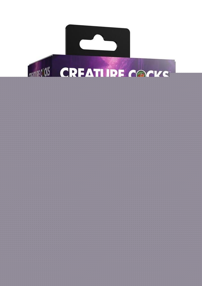 Creature Cocks Eye Of The Spawn Rechargeable Silicone Vibrating and Squirming Butt Plug with Remote - Green