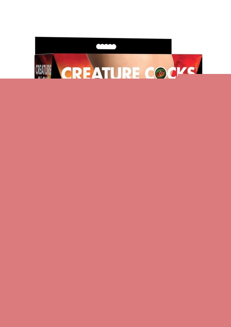 Creature Cocks Hell Hound Silicone Strap-On - Red