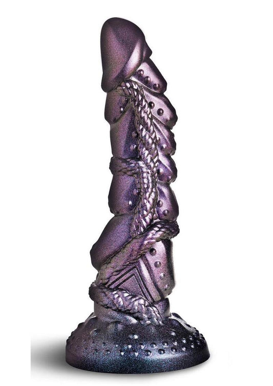 Creature Cocks Ilias Elf Silicone Dildo - Silver - 8.5in