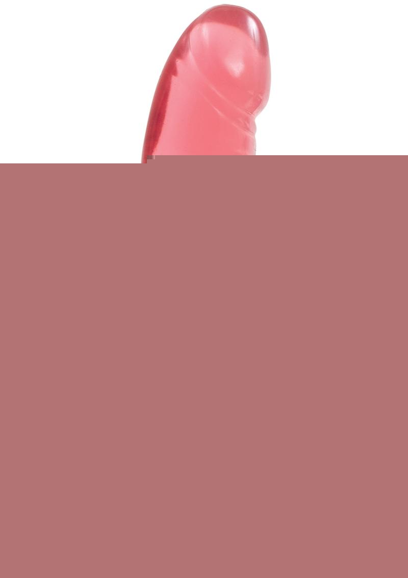 Crystal Jellies Big Boy Dildo - Pink - 12in