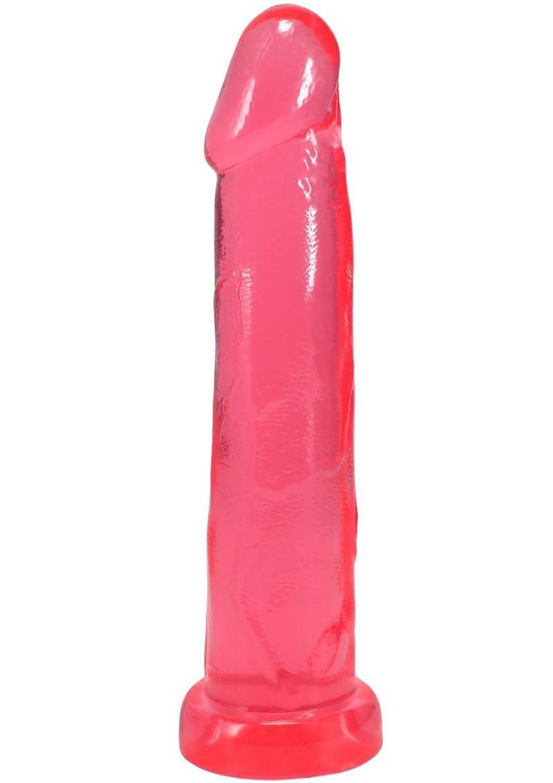 Crystal Jellies Realistic Cock - Pink - 9in