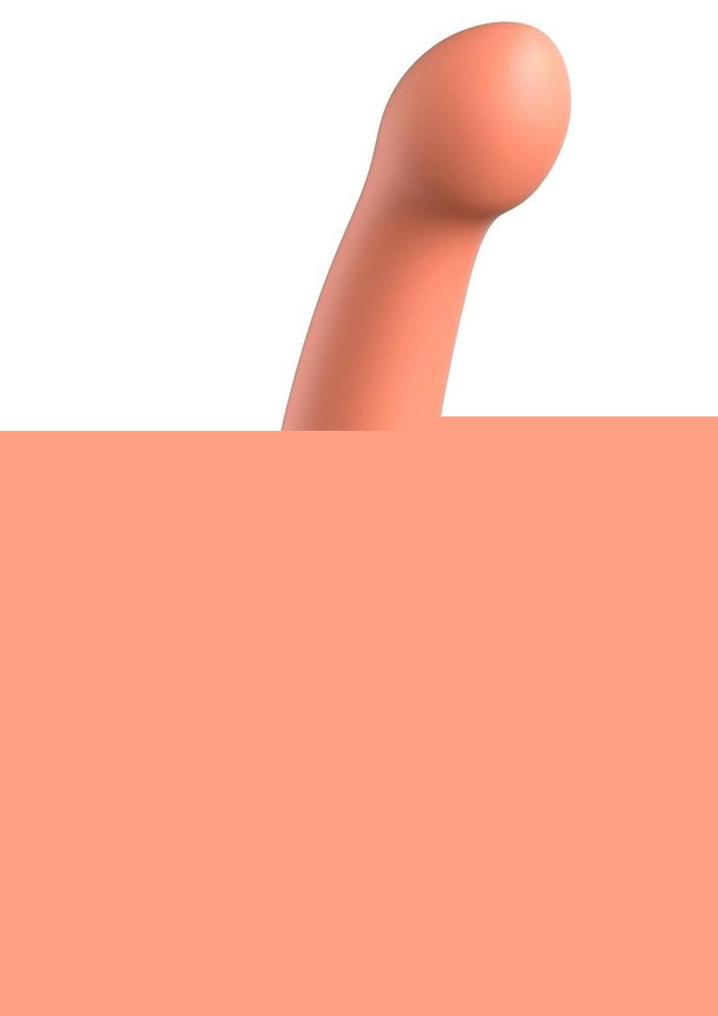 Dillio Platinum Secret Explorer Silicone Dildo - Orange - 6in