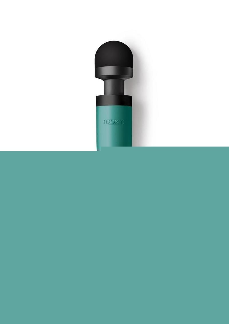 Doxy USB-C Wand Rechargeable Vibrating Body Massager - Blue/Turquoise