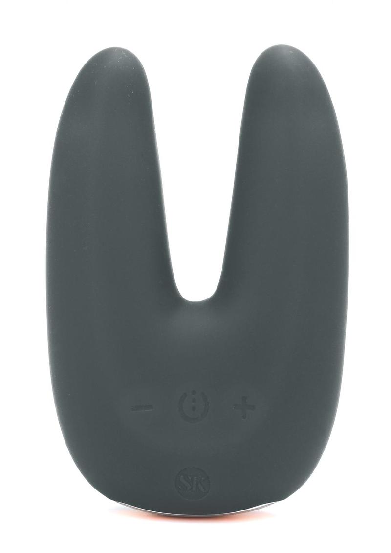 Dual Motor Clitoral Vibrator - Gray/Grey