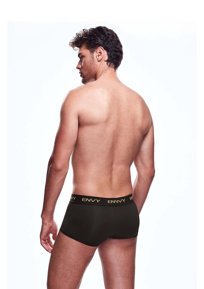 Envy Mesh Short Boxer - Black - Large/Medium
