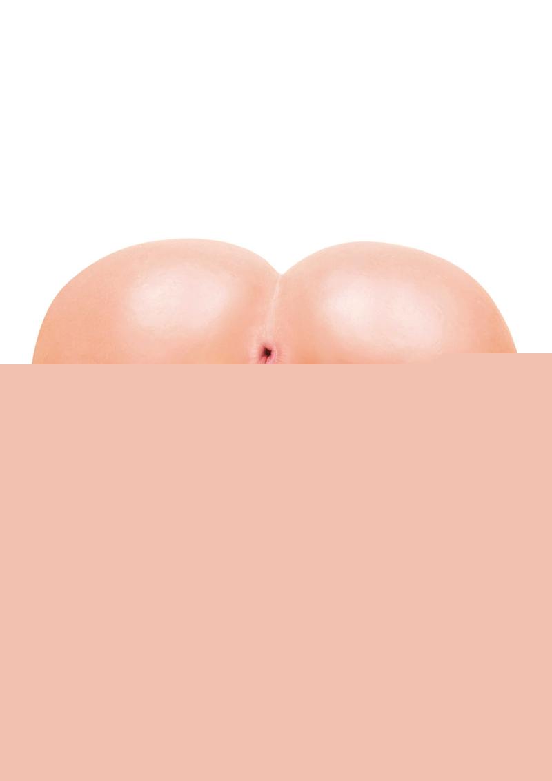 Falcon Bottom Buddy Realistic Assturbator Masturbator - Flesh/Vanilla