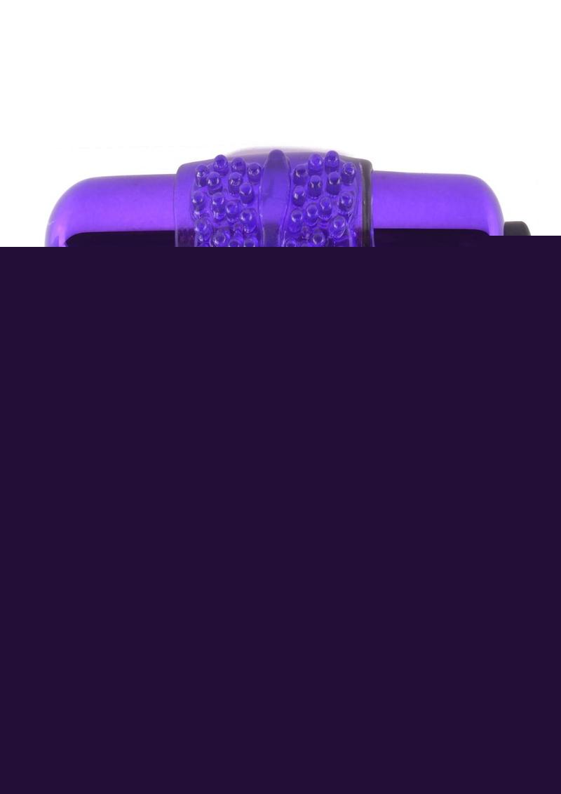 Fantasy C-Ringz Vibrating Super Cock Ring with Bullet - Purple