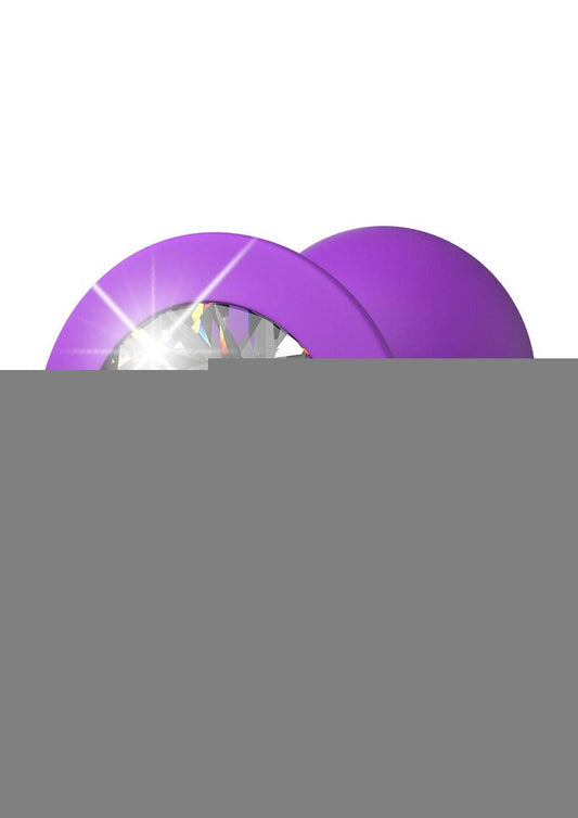 Fantasy For Her Her Little Gem Small Plug Anal Plug Silicone Waterproof - Purple - Small