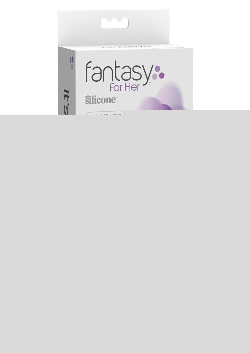 Fantasy For Her Thrusting Silicone Rabbit Multi Function Rechargeable Waterproof - Purple