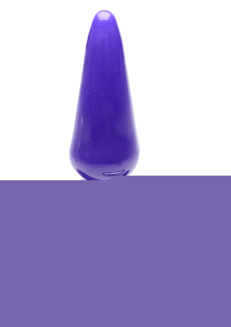 Frisky Thrilling Purple Smooth Anal Plug - Purple