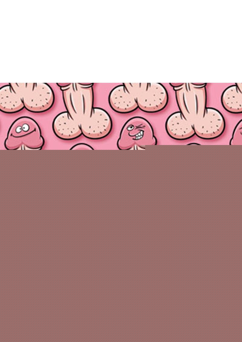 Funny Pecker Gift Wrap