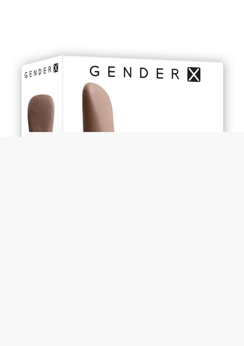 Gender X Silicone Packer Dildo - Caramel - 4in