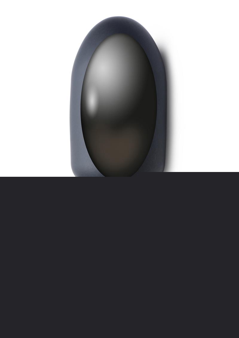 Heavy Hitters Premium Silicone Weighted Anal Plug - Black - XLarge