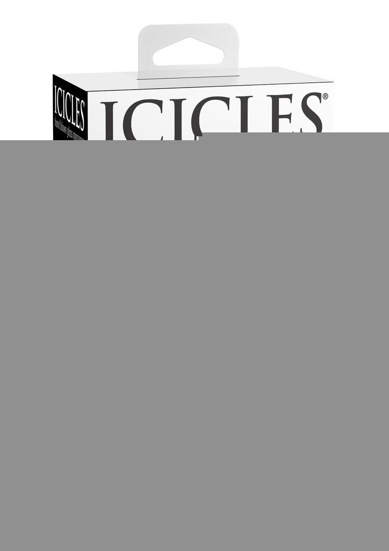 Icicles No. 47 Beaded Glass Anal Plug - Clear