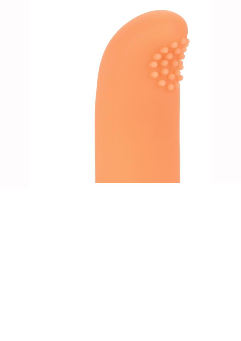 Intimate Play Rechargeable Finger Tickler - Flesh/Vanilla