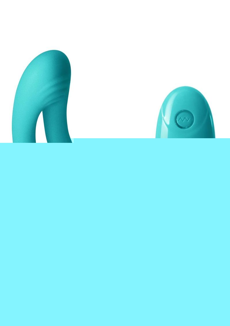 Inya Utopia Rechargeable Silicone Vibrator - Teal