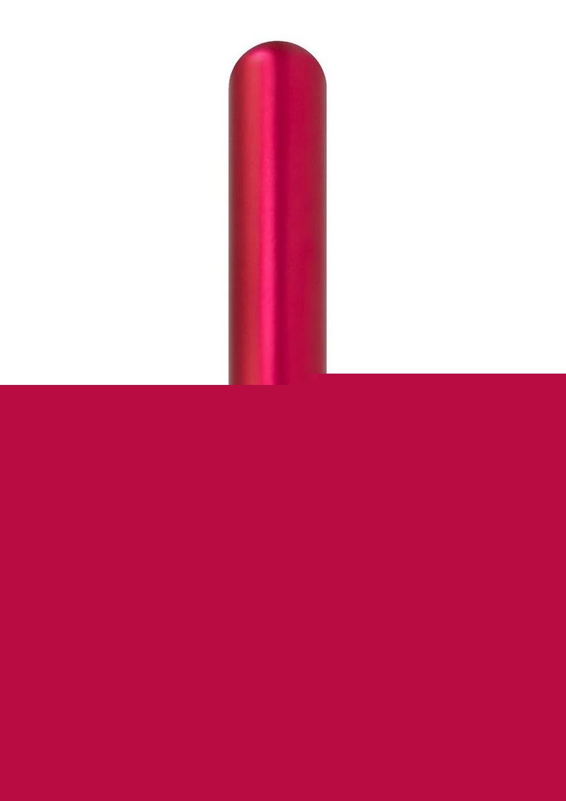 Jimmyjane Chroma Metal Rechargeable Vibrator - Pink - 5.5in