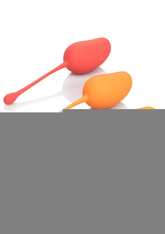 Kegel Training Set Mango Silicone - Orange