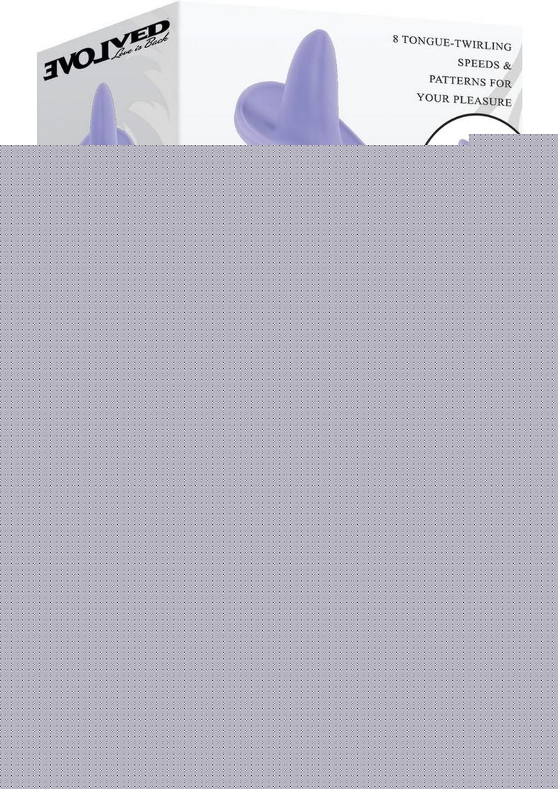 Lix and Kisses Rechargeable Silicone Clitoral Stimulator - Purple