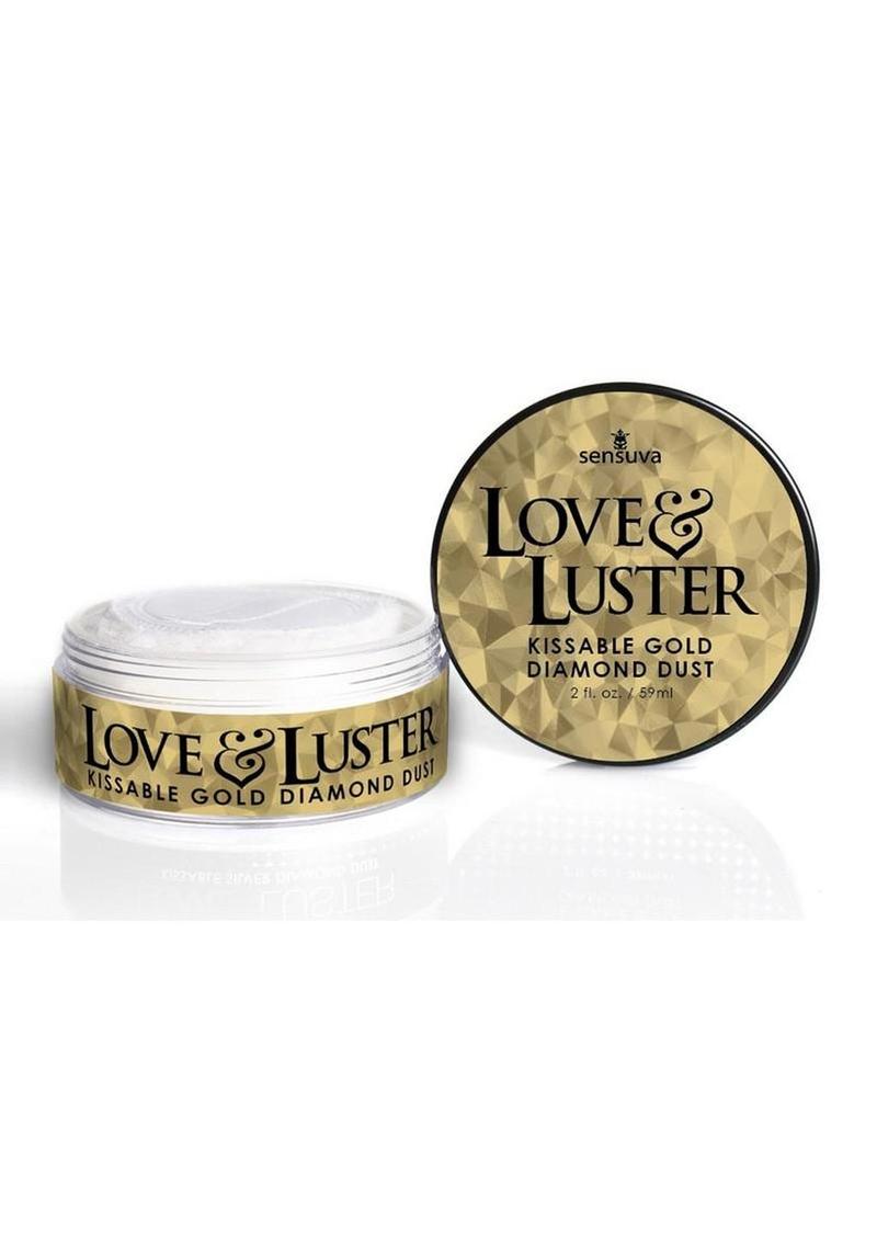 Love and Luster Kissable Gold Diamond Dust - 2oz.