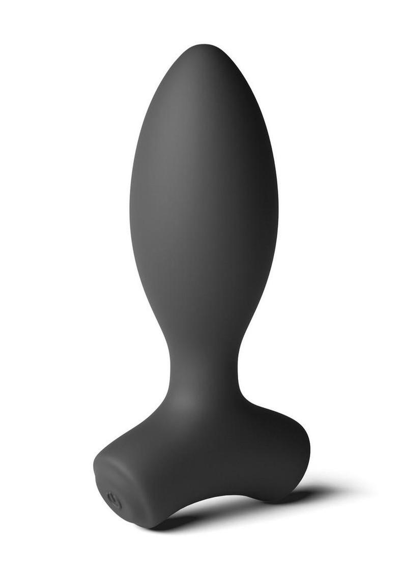 Love Notes Wildflower Rechargeable Silicone Flexible Vibrating Plug - Black