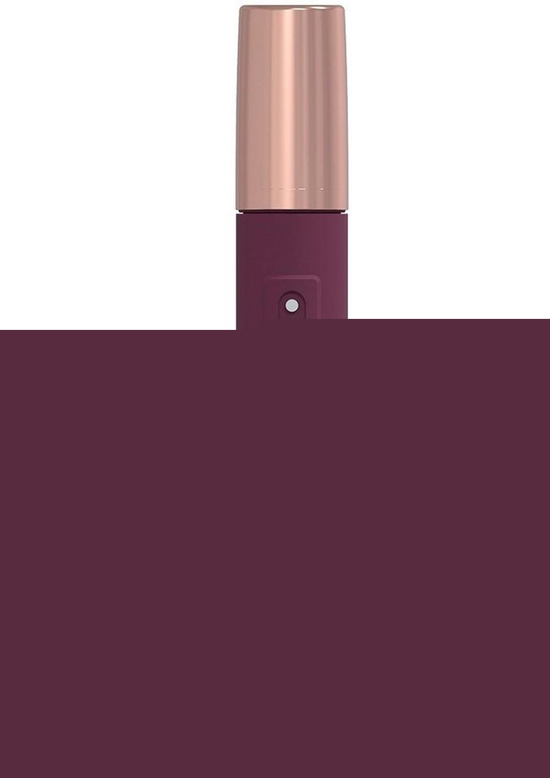 Loveline The Traveler Rechargeable 10 Speed Travel Vibe - Burgundy