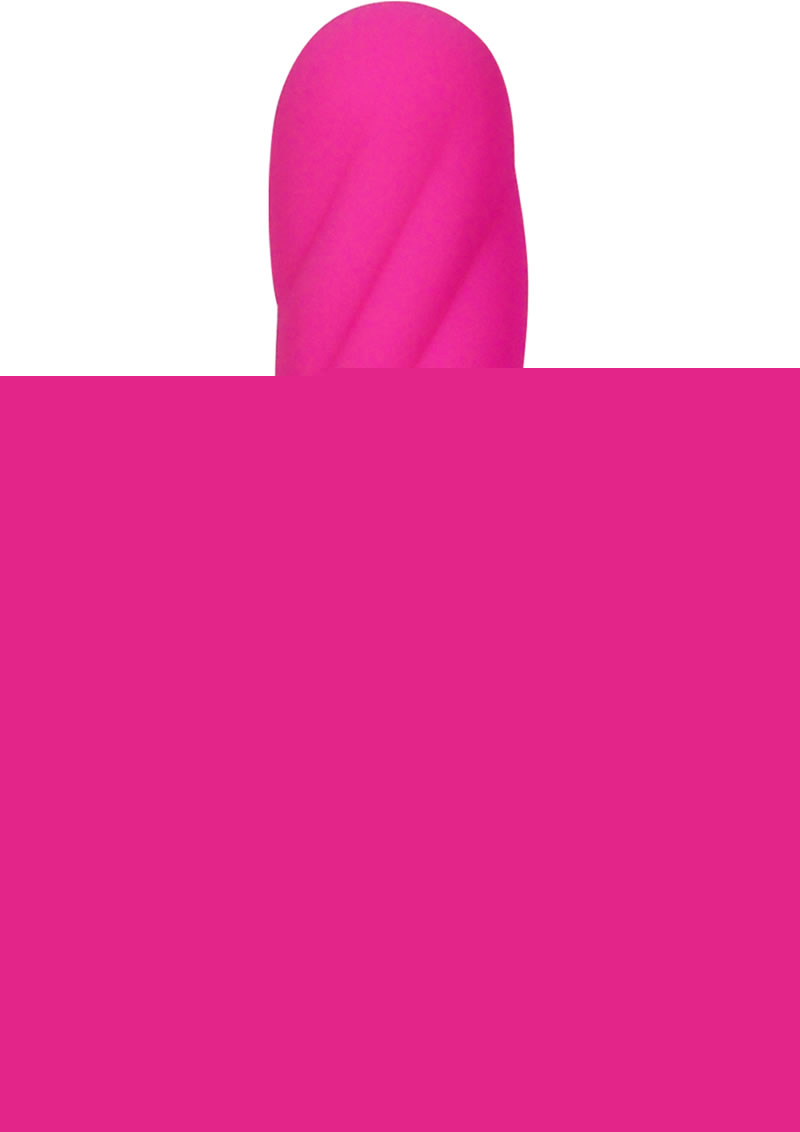Luxe Nimbus Mini Silicone Vibrator - Pink/Purple
