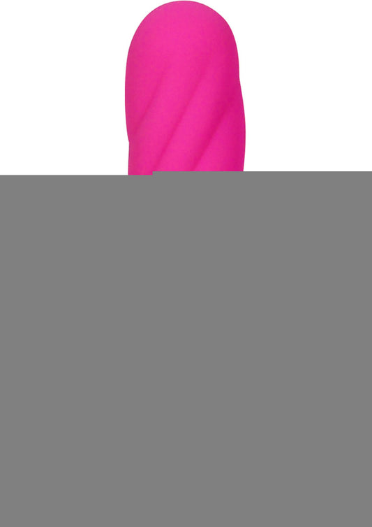 Luxe Nimbus Mini Silicone Vibrator - Pink/Purple