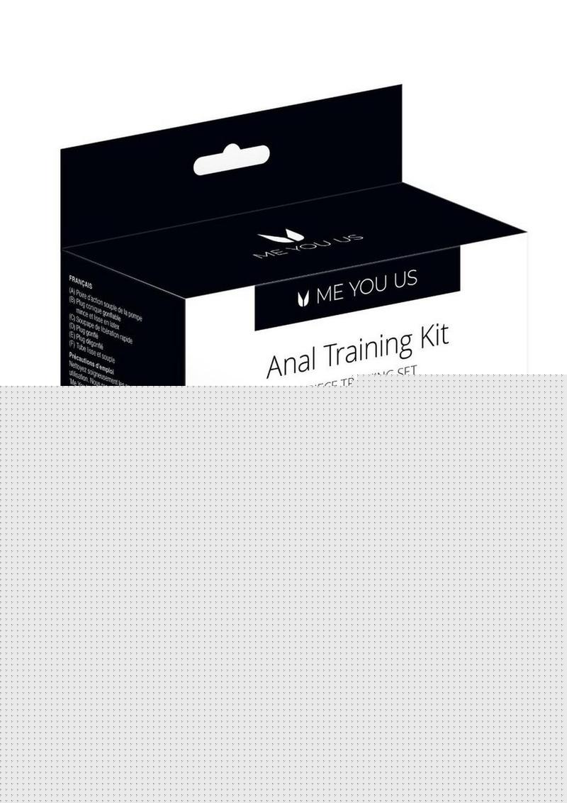 ME YOU US Anal Training Kit - Black