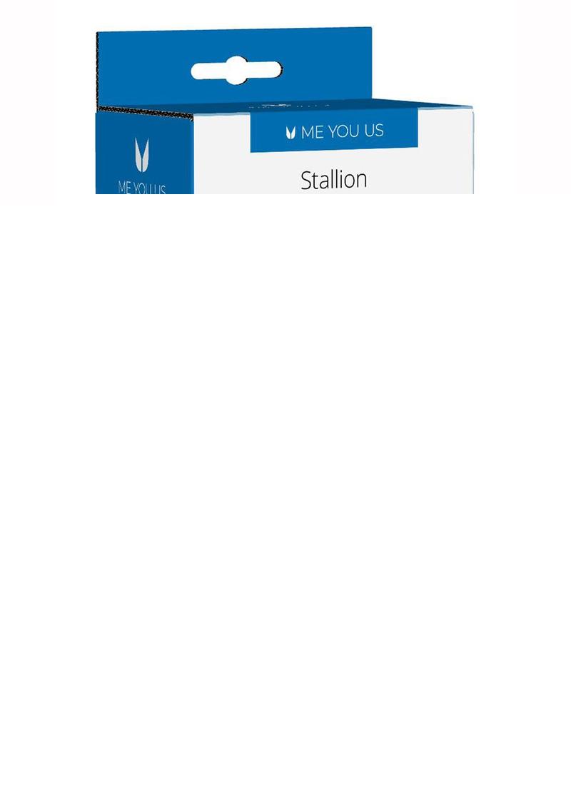 ME YOU US Stallion Penis Pump - Clear/Vanilla