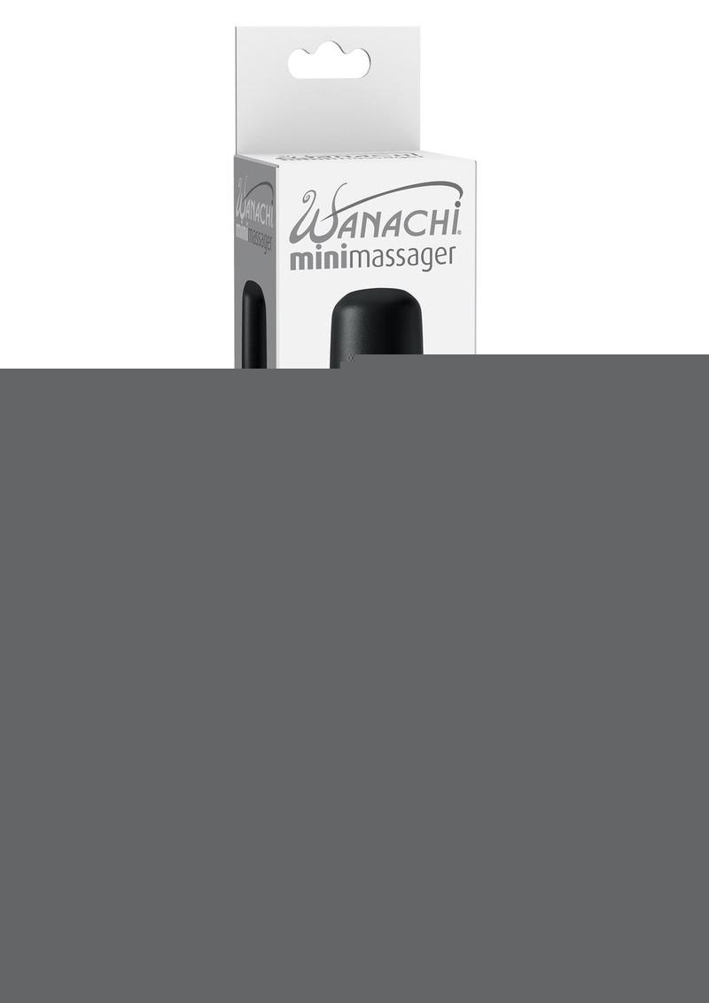 Mini Wanachi Wand Massager - Black