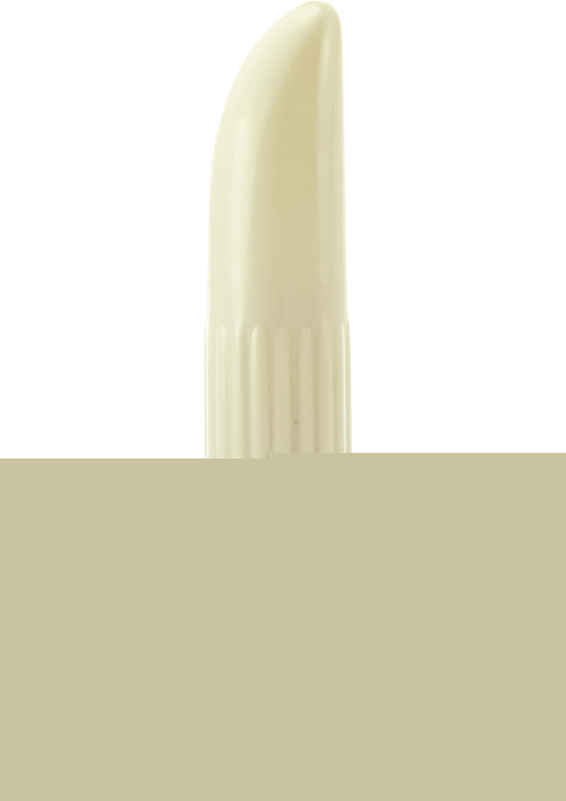 Minx Lady Lust Ribbed Mini Vibrator - White