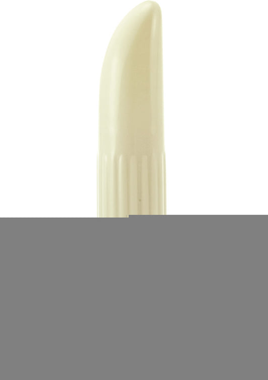 Minx Lady Lust Ribbed Mini Vibrator - White