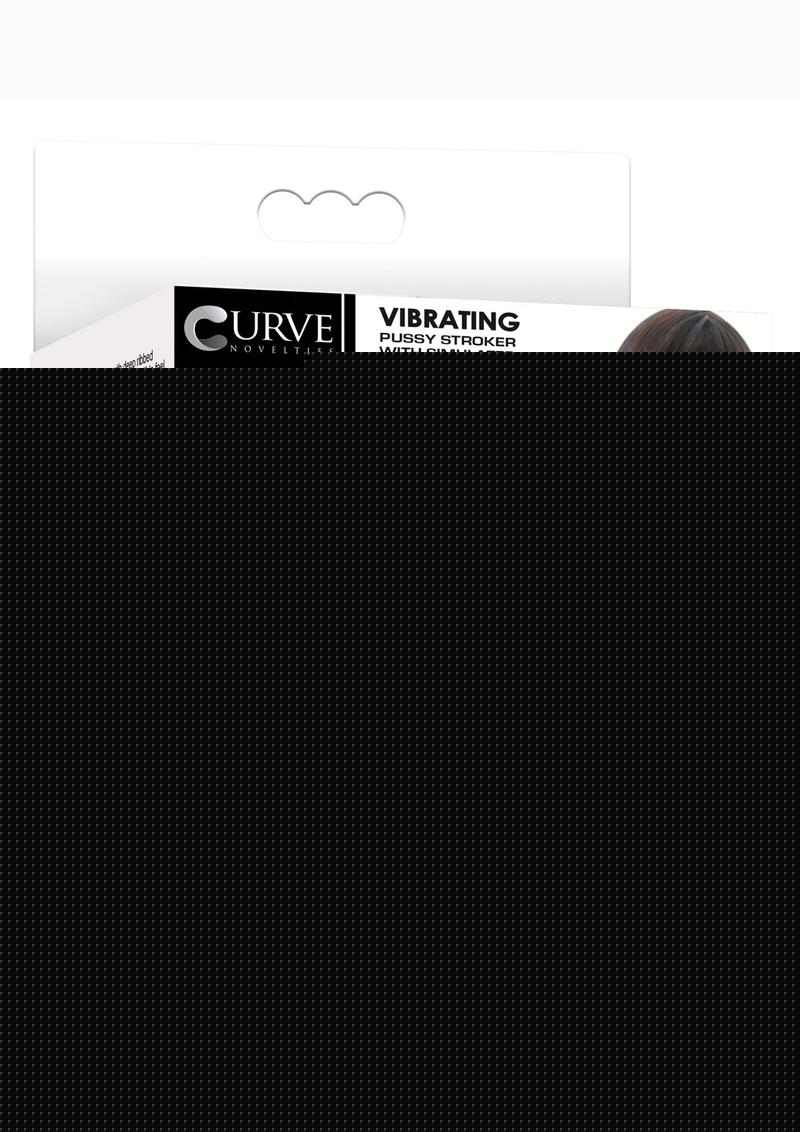 Mistress Sia Vibrating Bioskin Dual Density Stroker - Pussy - Chocolate