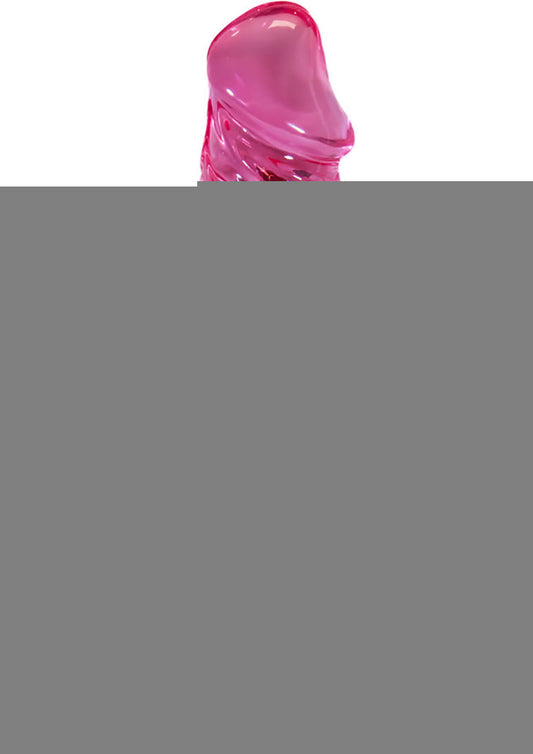 Naturally Yours Wild Ride Vibrating Dildo - Pink - 9in