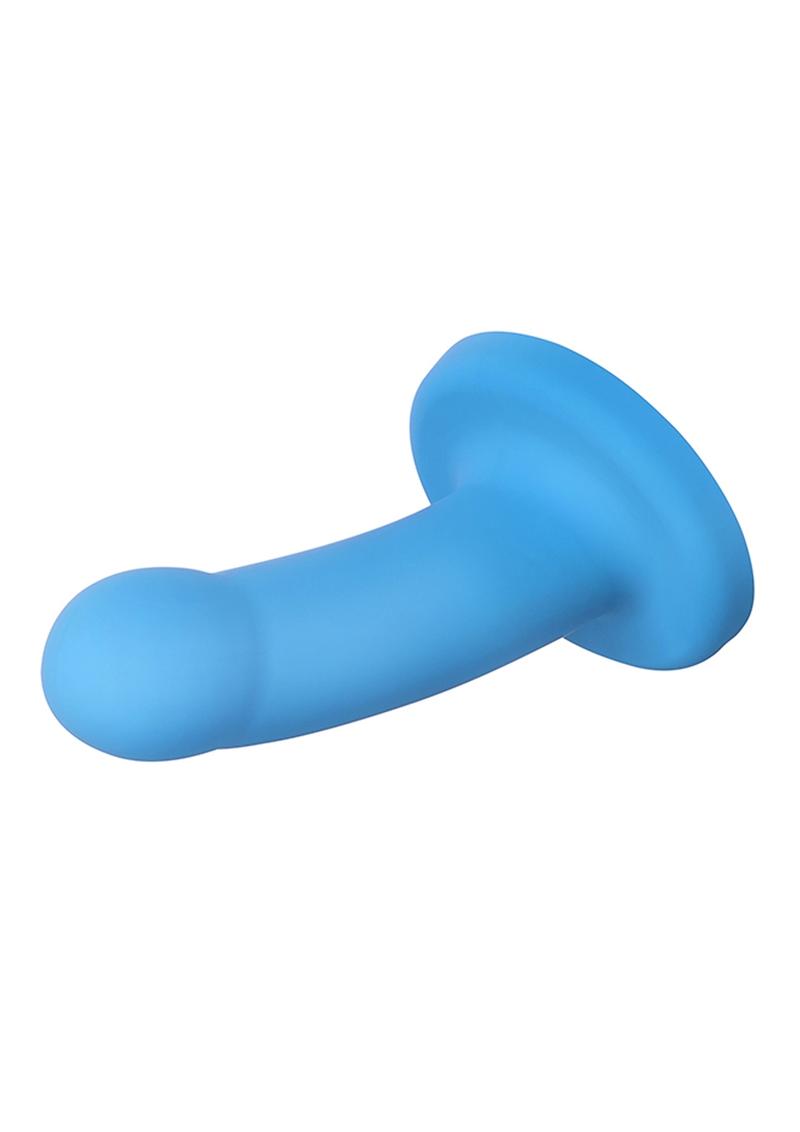 Nexus Collection By Sportsheets Jinx Silicone Dildo - Blue - 5in