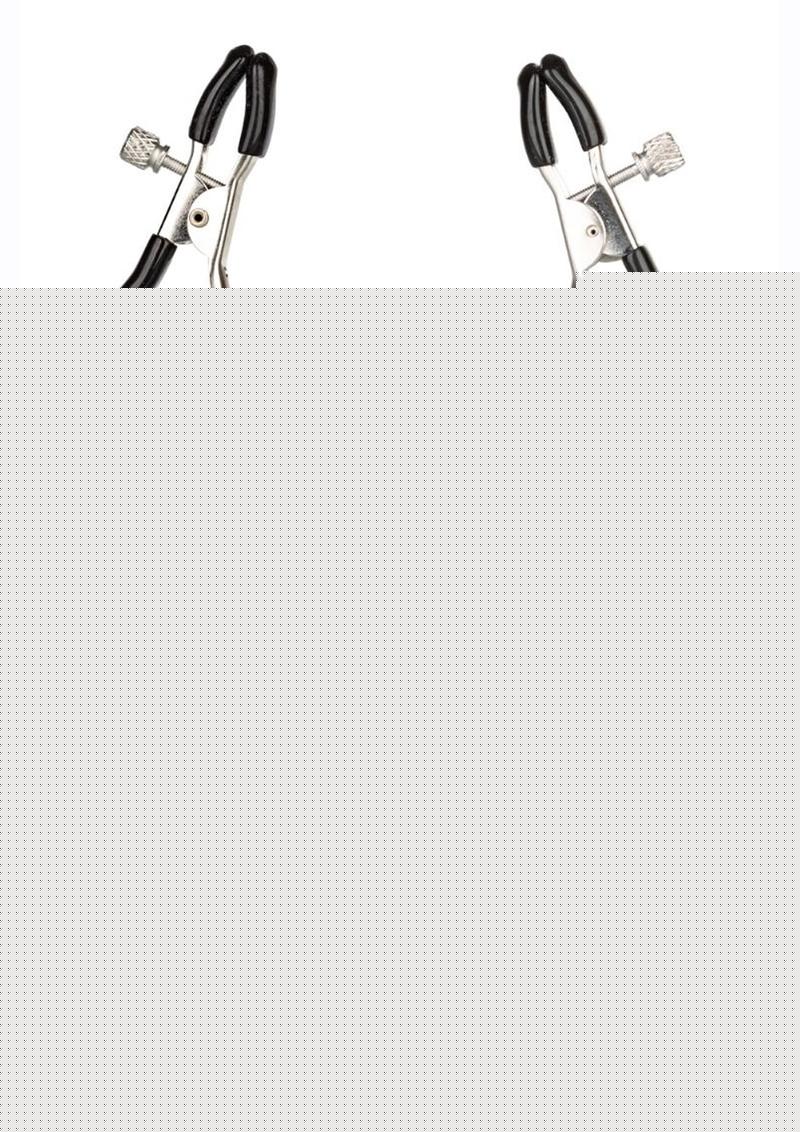 Nipple Play Playful Tassels Nipple Clamps - Silver