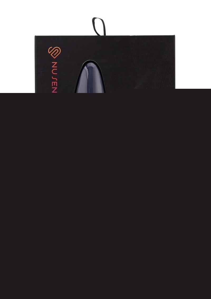 Nu Sensuelle Andii Fino Roller Motion Rechargeable Silicone Anal Plug with Remote Control - Blue/Navy Blue
